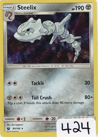 Steelix - 2018 Pokemon Celestial Storm - Holo