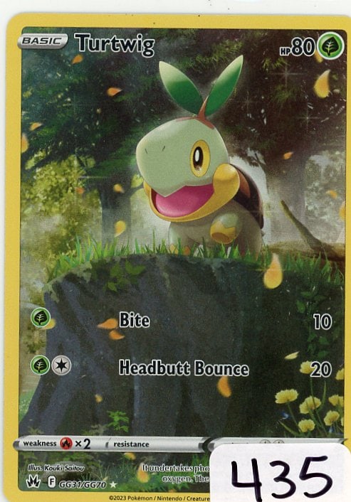 Turtwig - 2023 Pokemon Crown Zenith: Turtwig - 2023 Pokemon Crown Zenith