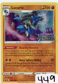 Lucario - 2022 Pokemon Sword & Shield Black Star Promo - Holo
