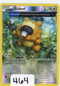 Bidoof - 2015 Pokemon Primal Clash - Reverse Holo