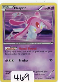 Mesprit - 2013 Pokemon Plasma Blast - Holo