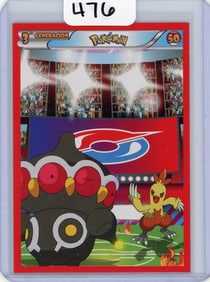 Claydol/Combusken - Pokemon Pokedex Album Card (Peru Edition)