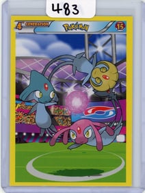 Mesprit/Uxie/Azelf - Pokemon Pokedex Album Card (Peru Edition)