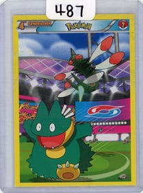Munchlax/Yanmega - Pokemon Pokedex Album Card (Peru Edition)