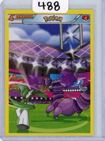 Gallade/Drapion - Pokemon Pokedex Album Card (Peru Edition)