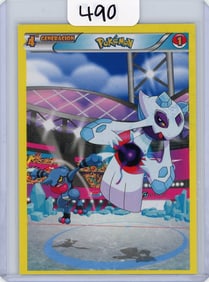 Toxicroak/Froslass - Pokemon Pokedex Album Card (Peru Edition)