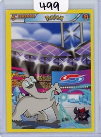 Beartic/Zorua - Pokemon Pokedex Album Card (Peru Edition)