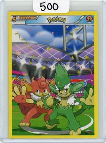Simisear/Simisage - Pokemon Pokedex Album Card (Peru Edition)