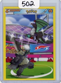 Pangoro/Noivern - Pokemon Pokedex Album Card (Peru Edition)