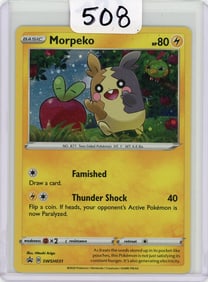Morpeko - 2020 Pokemon Sword & Shield Black Star Promo - Holo