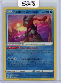 Radiant Greninja - 2022 Pokemon Astral Radiance