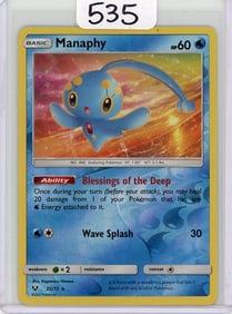 Manaphy - 2017 Pokemon Shining Legends - Reverse Holo