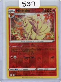Ninetales - 2021 Pokemon Fusion Strike - Reverse Holo