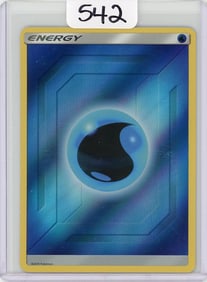 Water Energy - 2019 Pokemon Energy Card - Holo