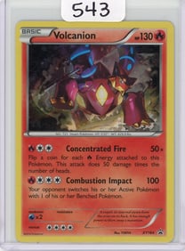Volcanion - 2016 Pokemon XY Black Star Promo - Holo