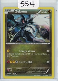 Zekrom - 2015 Pokemon Roaring Skies - Holo