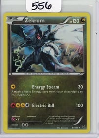 Zekrom - 2015 Pokemon Roaring Skies - Holo