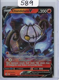 Chandelure V - 2021 Pokemon Fusion Strike