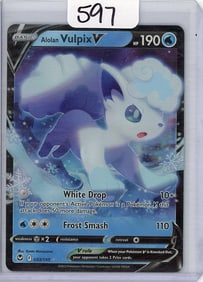 Alolan Vulpix V - 2022 Pokemon Silver Tempest
