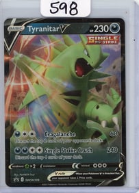Tyranitar V - 2021 Pokemon Sword & Shield Black Star Promo