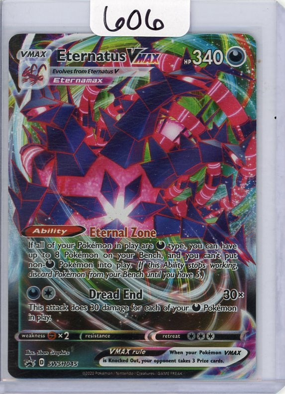 Eternatus Vmax - 2022 Pokemon Sword & Shield Black Star Promo - Full Art (1 of 1)