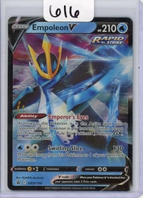 Empoleon V - 2021 Pokemon Sword & Shield Black Star Promo