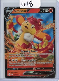 Simisear V - 2022 Pokemon Brilliant Stars