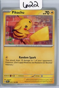 Pikachu - 2024 Pokemon Temporal Forces