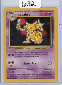 Kadabra - 1999 Pokemon Base Set