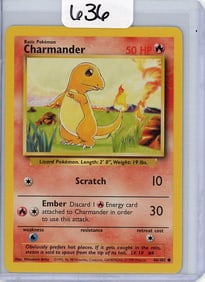 Charmander - 1999 Pokemon Base Set
