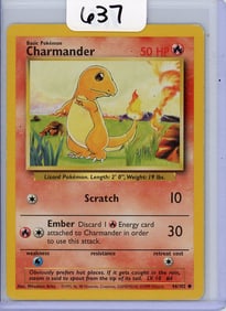Charmander - 1999 Pokemon Base Set