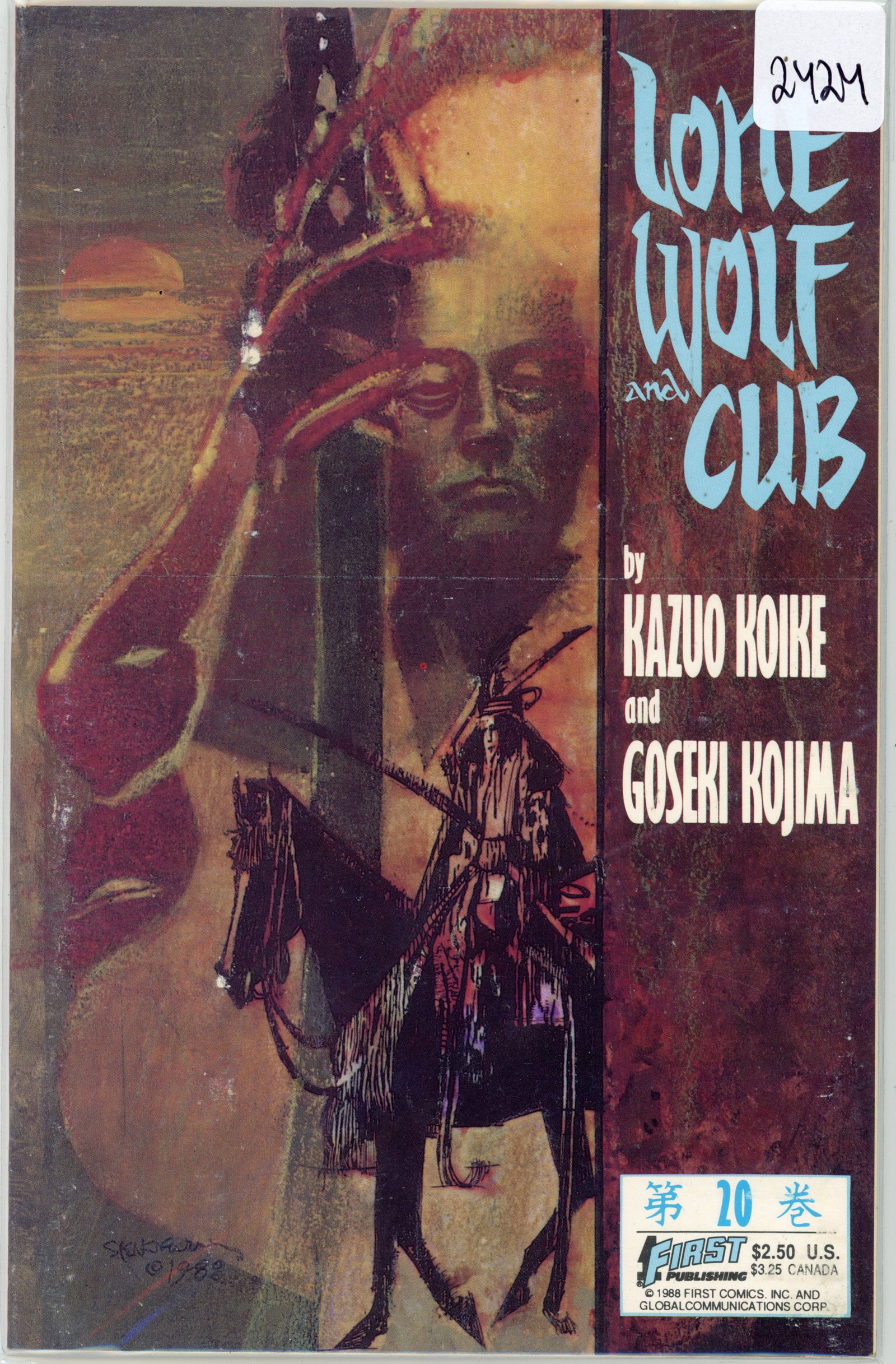 1988 Lone Wolf Issue 20 (1 of 1)