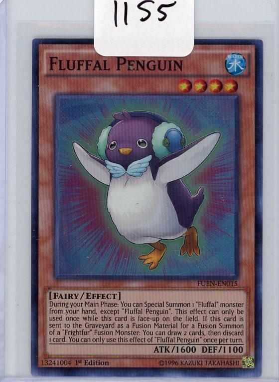 Fluffal Penguin - Super Rare 1st Edition Yu-Gi-Oh! Single (1 of 1)