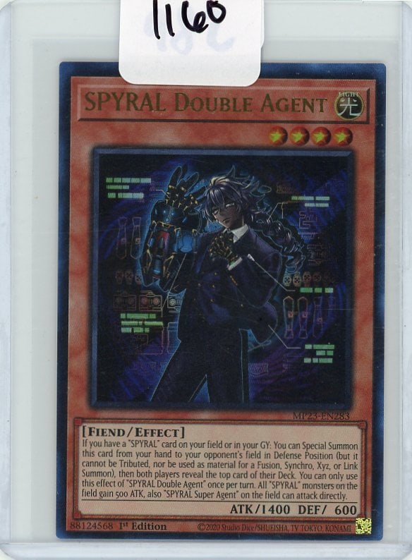 SPYRAL Double Agent - Ultra Rare 1st Edition Yu-Gi-Oh! Single (1 of 1)