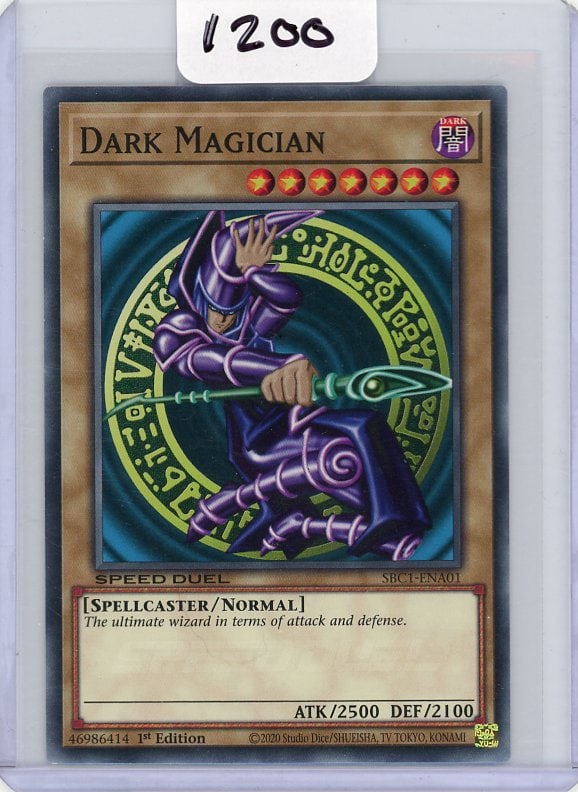 Dark Magician - 1st Edition Speed Duel Yu-Gi-Oh! Single: Dark Magician - 1st Edition Speed Duel Yu-Gi-Oh! Single