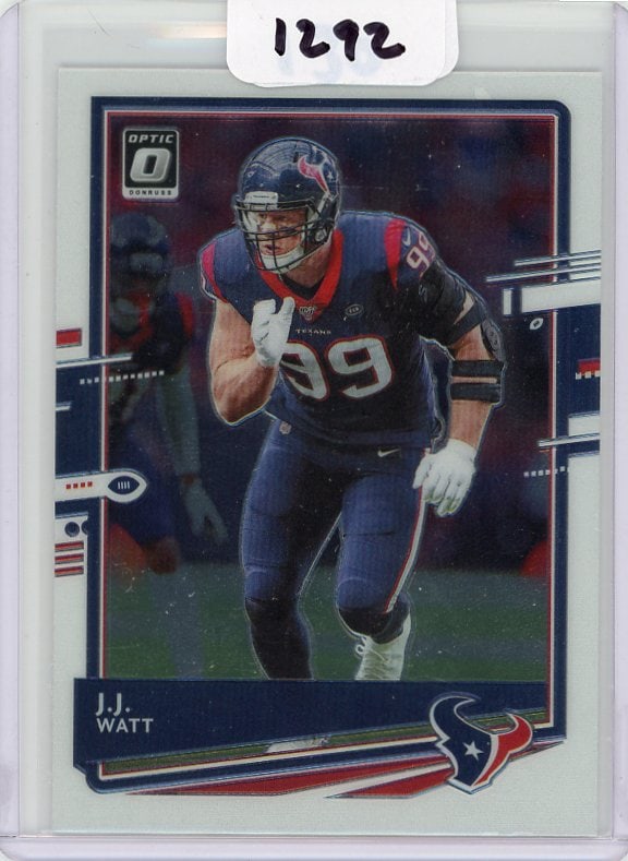 J.J. Watt - 2020 Panini Donruss Optic single (1 of 1)