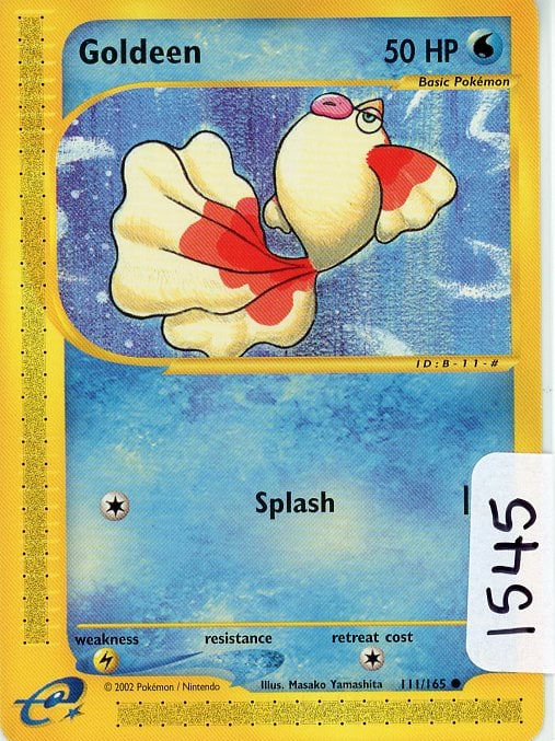 Goldeen - 2002 Pokemon Expedition Base Set single (1 of 1)