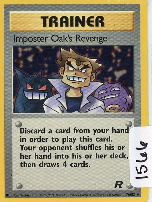 Imposter Oak's Revenge - 2000 Pokemon Team Rocket single: Imposter Oak's Revenge - 2000 Pokemon Team Rocket single