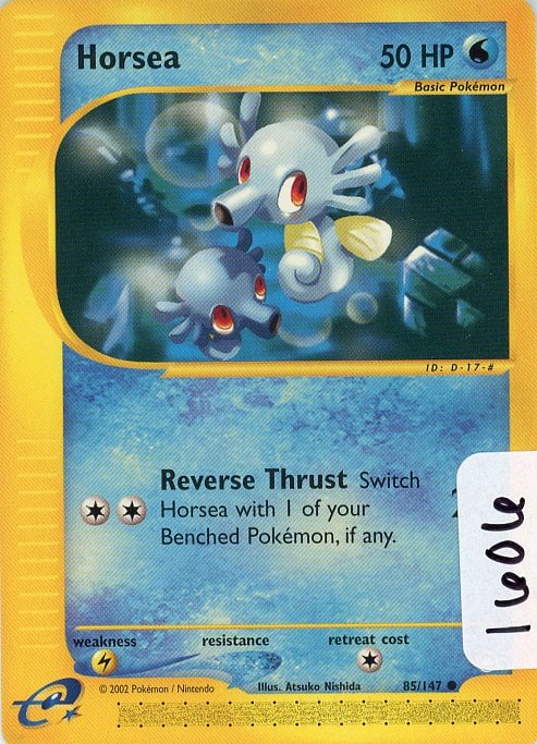 Horsea - 2003 Pokemon Aquapolis single (1 of 1)