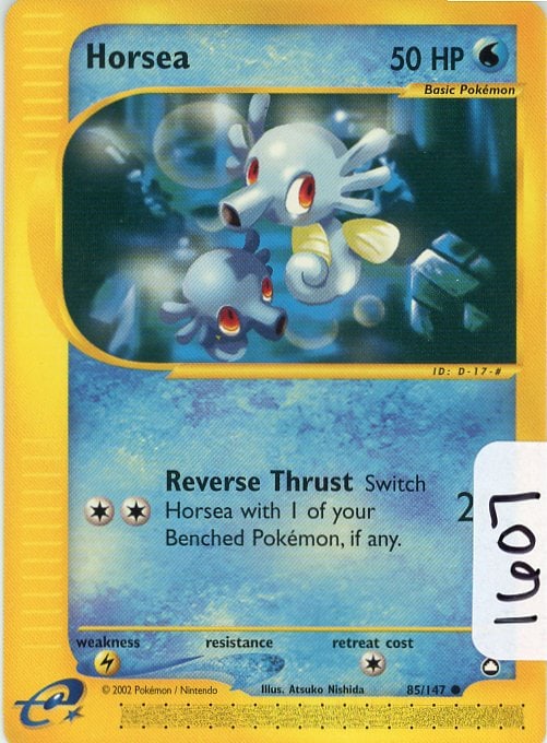 Horsea - 2003 Pokemon Aquapolis single (1 of 1)