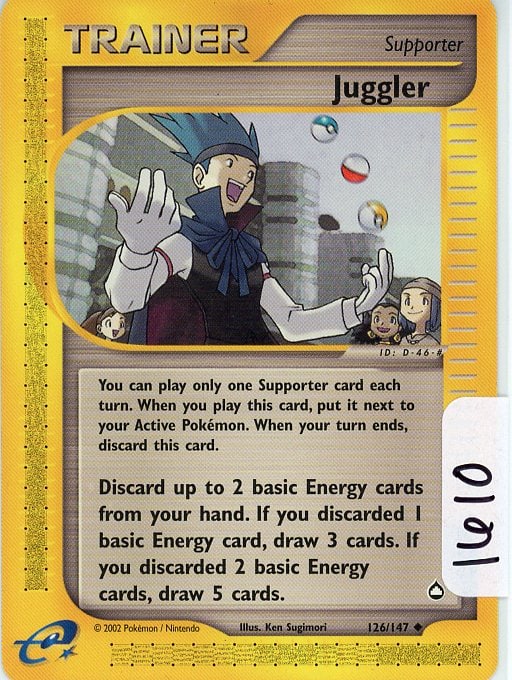 Juggler - 2003 Pokemon Aquapolis single (1 of 1)