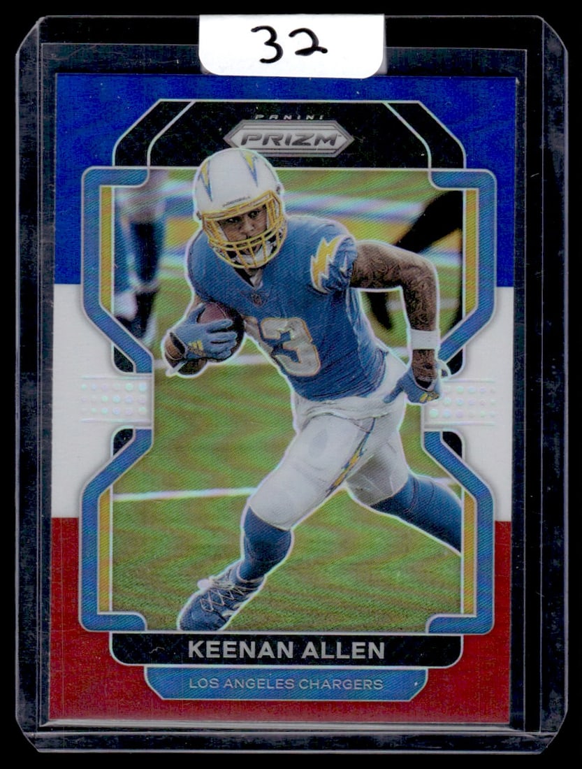 2021 Keenan Allen Panini Prizm/Red White Blue Prizm