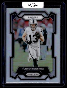 2023 Hunter Renfrow Panini Prizm/Silver Prizm