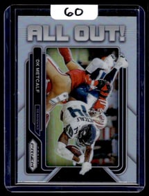 2022 DK Metcalf Panini Prizm All Out/Silver Prizm