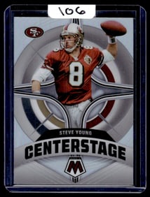 2022 Steve Young Panini Mosaic Centerstage/Silver Prizm