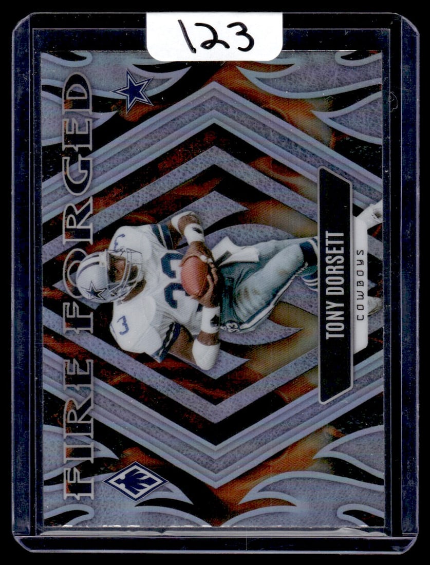 2023 Tony Dorsett Panini Phoenix Fire Forged/Silver Prizm (1 of 1)