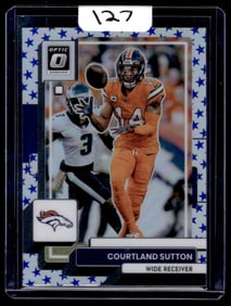 2022 Courtland Sutton Panini Donruss Optic/Stars Prizm