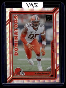 2023 Myles Garrett Panini Donruss Dominators