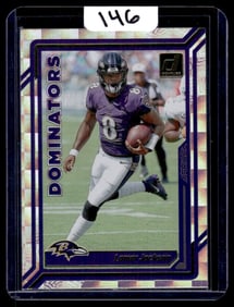 2023 Lamar Jackson Panini Donruss Dominators
