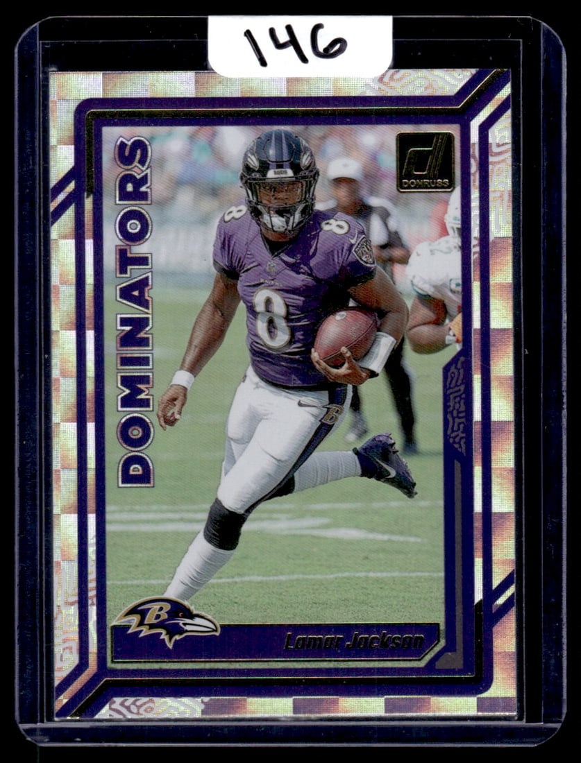 2023 Lamar Jackson Panini Donruss Dominators (1 of 1)